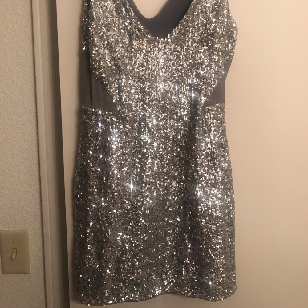 Bebe Sequin dress